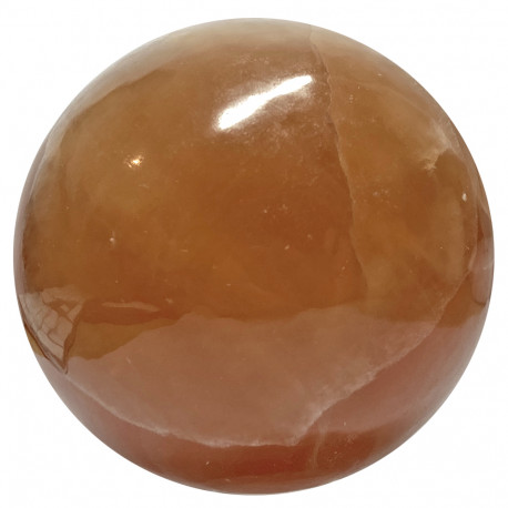 Sphère en Calcite Miel