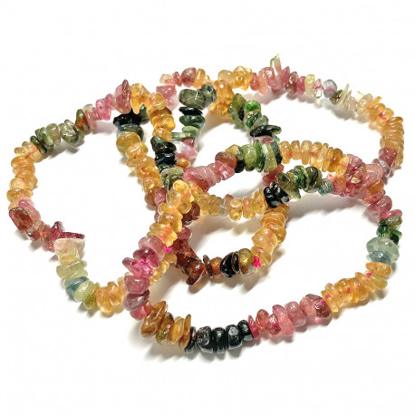 Bracelet Baroque en Tourmaline Multicolore Vibrations Cristallines