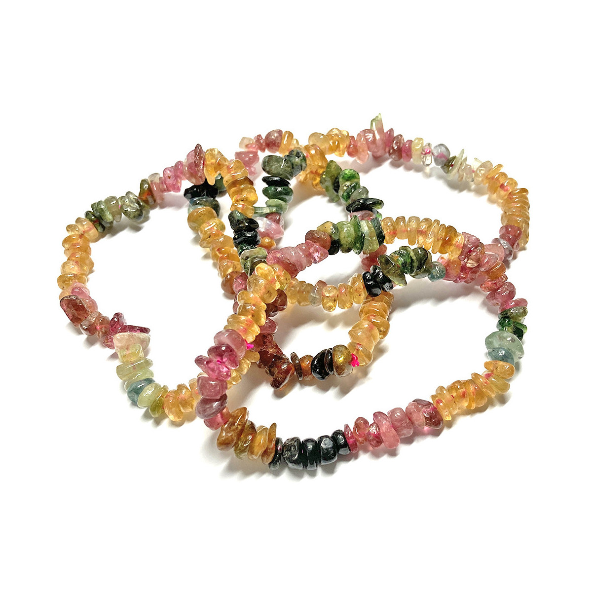 Bracelet Baroque en Tourmaline Multicolore Vibrations Cristallines