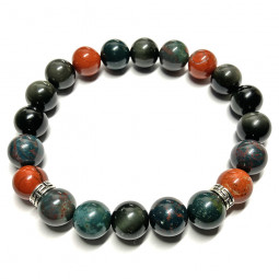 Bracelet Boules 3 Pierres