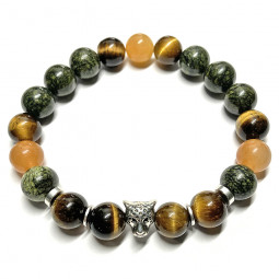 Bracelet Boules 3 Pierres