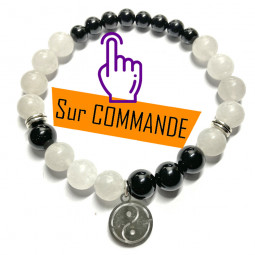 Bracelet en Jade & Onyx