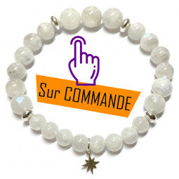 Bracelet en Pierre de Lune