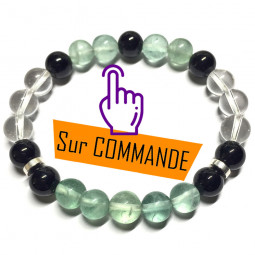 Bracelet Boules 3 Pierres