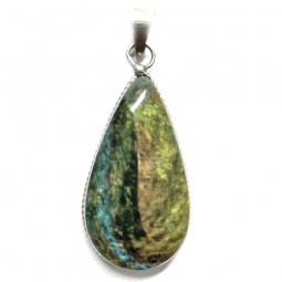 Pendentif en Obsidienne Mentogochol