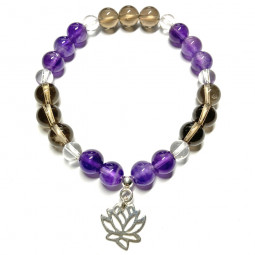Bracelet Boules 3 Pierres