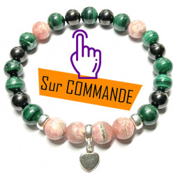 Bracelet Boules 3 Pierres