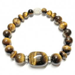 Bracelet en Oeil de Tigre