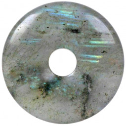 Pendentif Donut en Labradorite
