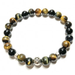 Bracelet Boules 3 Pierres