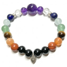 Bracelet Boules 7 Chakras