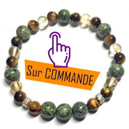 Bracelet Boules 3 Pierres