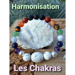 Bracelet Boules 7 Chakras