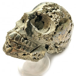 Crâne en Pyrite