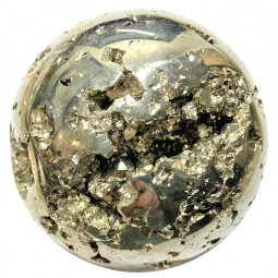 Sphère en Pyrite - 60 mm