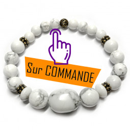 Bracelet en Howlite