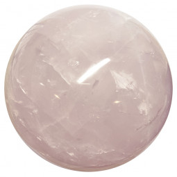 Sphère en Quartz Rose