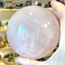 Sphère en Quartz Rose