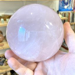 Sphère en Quartz Rose