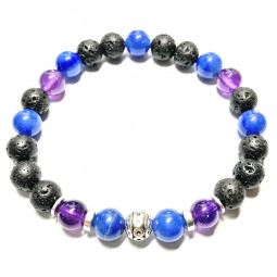 Bracelet 3 Pierres Vibrations Cristallines