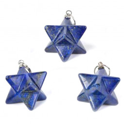 Pendentif Merkaba en Lapis-Lazuli
