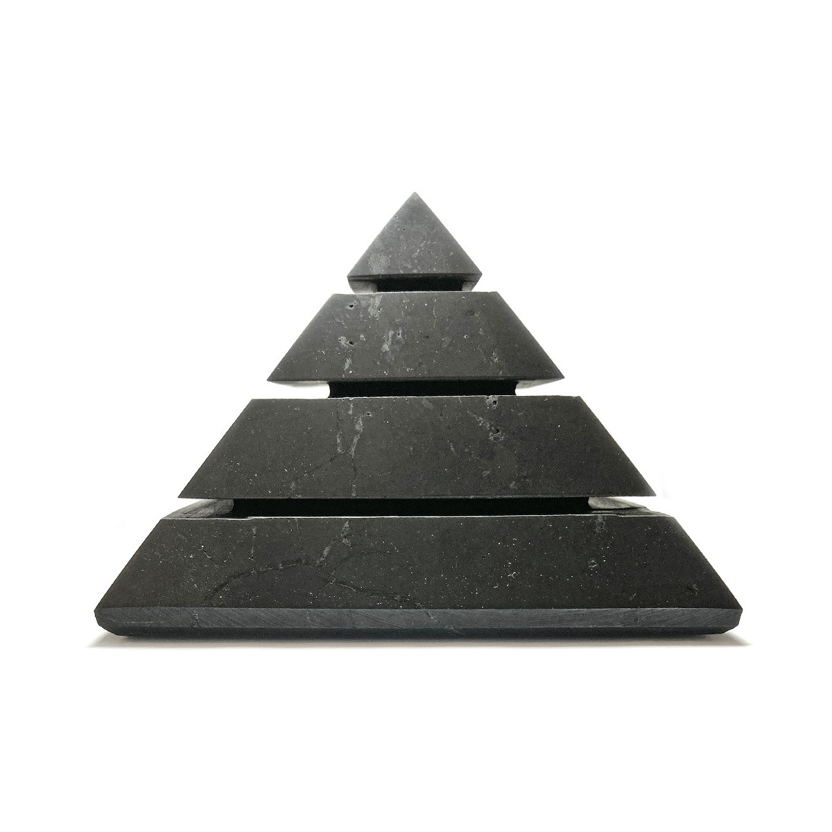 Pyramide Sakkara en Shungite - 10 cm