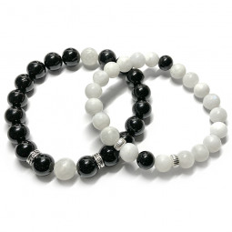 Bracelets Couple 2 Pierres