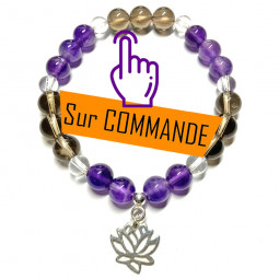 Bracelet Boules 3 Pierres