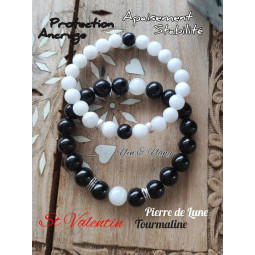 Bracelets Couple 2 Pierres