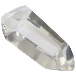 Pointe Biterminée en Cristal de Roche