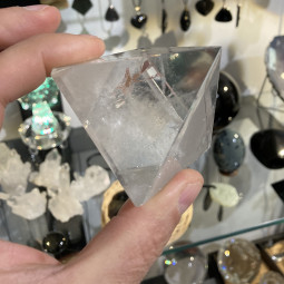 Pyramide en Cristal de Roche
