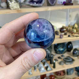 Sphère en Fluorite