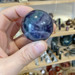 Sphère en Fluorite