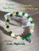Bracelet en Citrine & Jade Néphrite Vibrations Cristallines