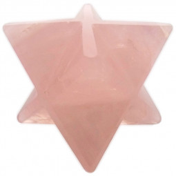 Merkaba en Quartz Rose