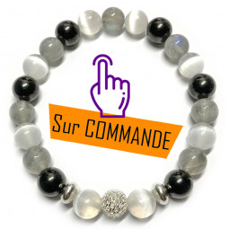 Bracelet Boules 3 Pierres