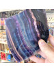 Plaque de Fluorite Multicolore Vibrations Cristallines