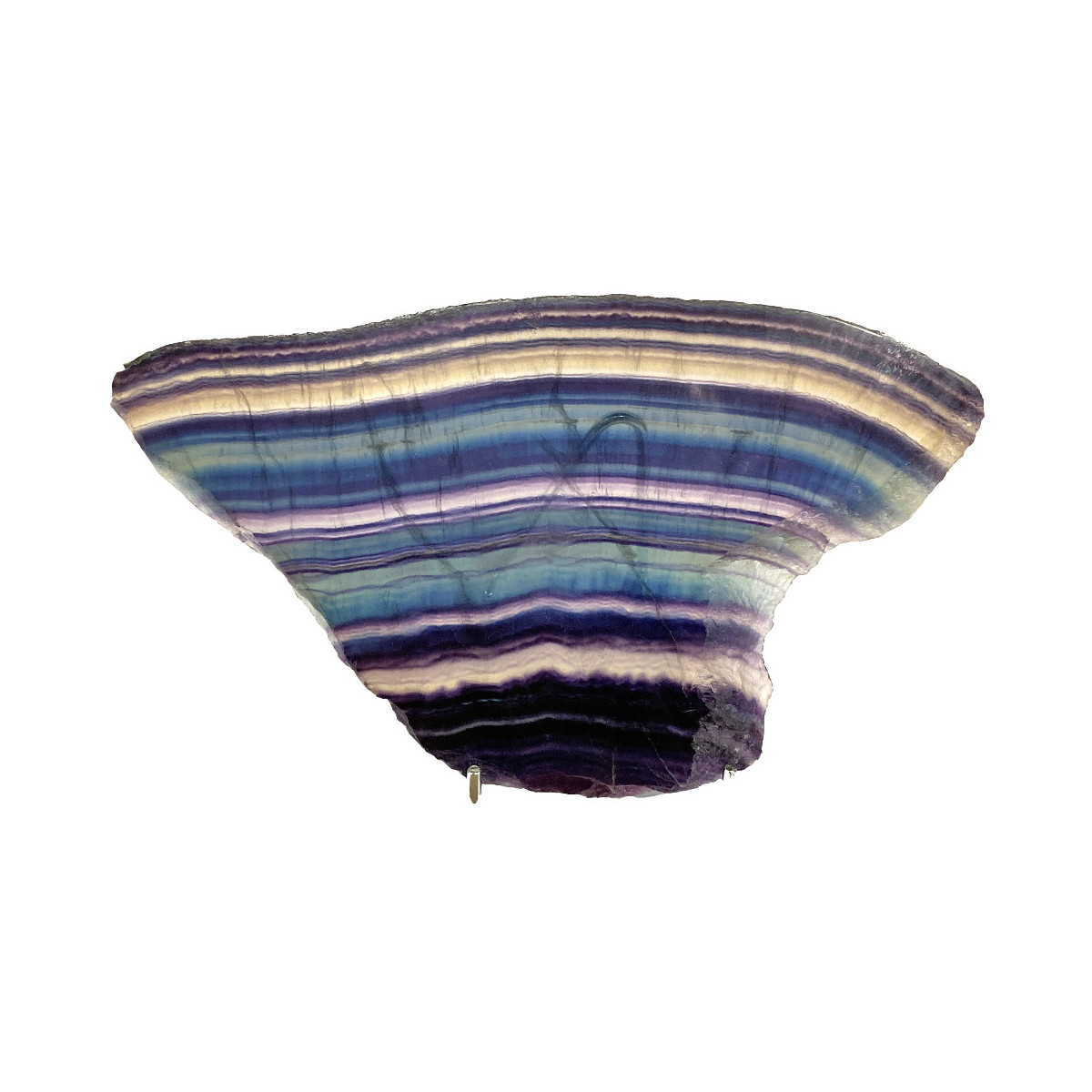 Plaque de Fluorite Multicolore - 815 Grammes