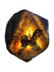 Tranche de Tourmaline Jaune (Liddicoatite)