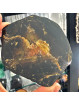 Tranche de Tourmaline Jaune (Liddicoatite)