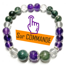Bracelet Boules 3 Pierres