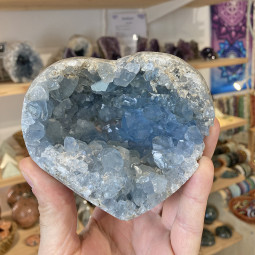 Druse de Célestine Vibrations Cristallines