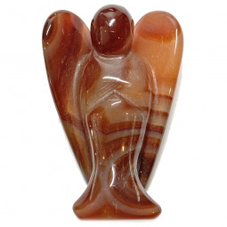 Ange en Cornaline Vibrations Cristallines