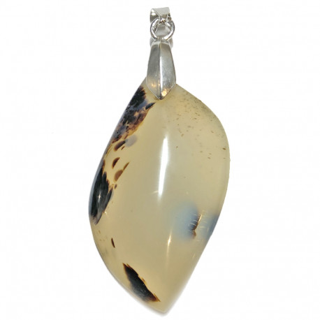 Pendentif en Agate Dendrite