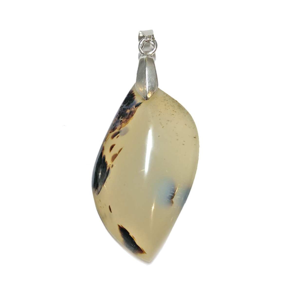 Pendentif en Agate Dendrite