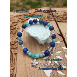 Bracelet Boules 3 Pierres