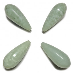 Bâton de massage en Jade de Chine Vibrations Cristallines