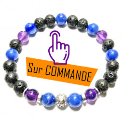 Bracelet 3 Pierres Vibrations Cristallines