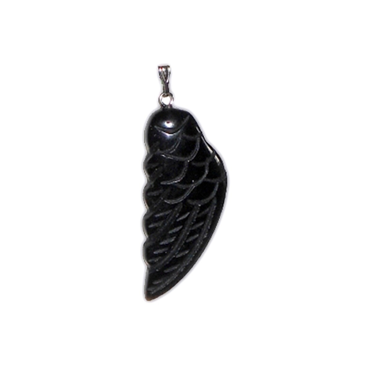 Pendentif Aile d'Ange en Onyx
