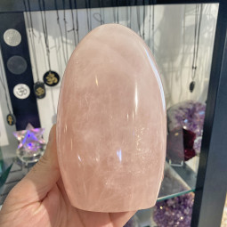 Forme libre en Quartz Rose Vibrations Cristallines